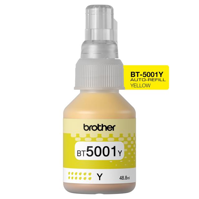 Botella Tinta Auto-Refill Amarillo BT-5001Y