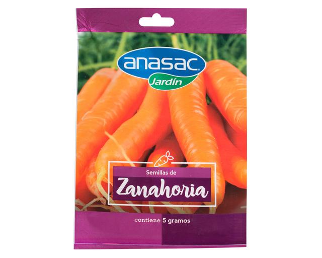 Semillas zanahoria 5 gr Anasac