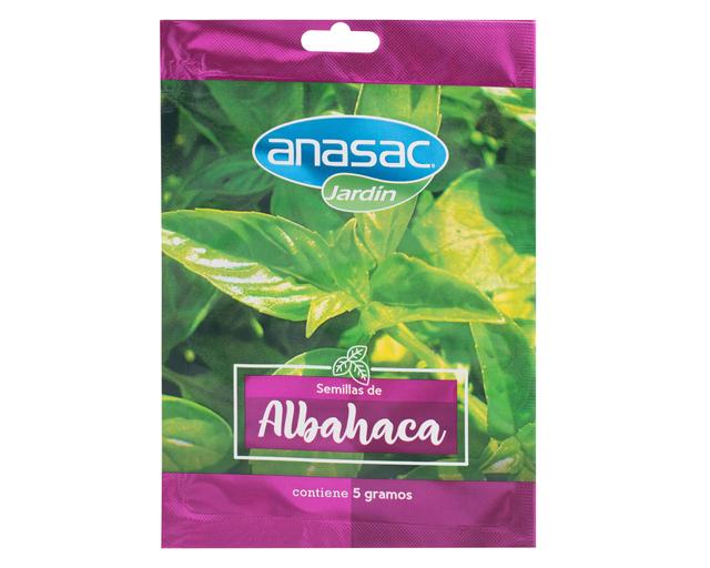 Semilla albahaca 5 gr Anasac