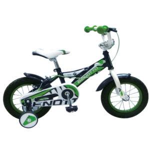 Bicicleta Infantil Bambino Aro 12 Negro/Blanco/Verde