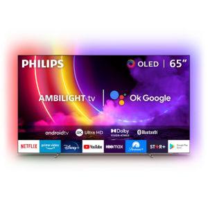 Philips - OLED Philips Ambilight 65” UHD 4K 65OLED707 Android Smart TV