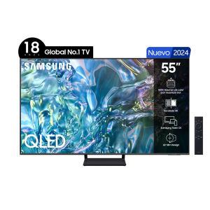 Televisor Qled 4K Samsung 55" Q65D Smart Tv 2024