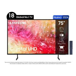 Televisor Crystal Uhd 4K 75" Led Du7000 2024 Smart Tv