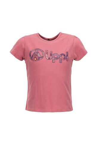 Polera Niña Logo Lippi UV-Stop T-Shirt Rosa Lippi Lippi
