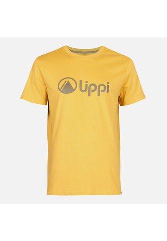 Polera Hombre Logo Lippi T-Shirt Mostaza Lippi Lippi