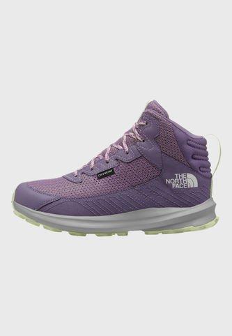Zapatilla Youth Fastpack Hiker Mid Lila The North Face The North Face