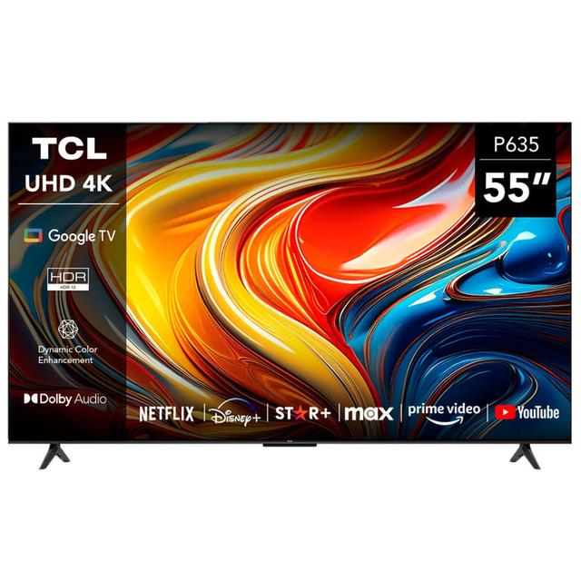 LED Smart TV 55" 55P635 4K HDR Android TV TCL