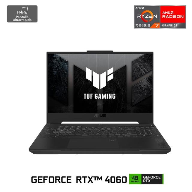 Notebook TUF Gaming A15 FA507 AMD Ryzen 7 NVIDIA GeForce RTX 4060 16GB RAM 512GB SSD 15.6" FHD 144Hz Asus