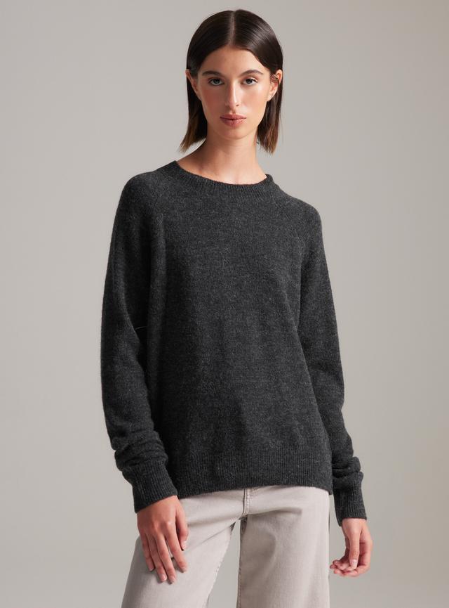 Sweater Cuello Redondo Con Lana Y Alpaca Limited Edition