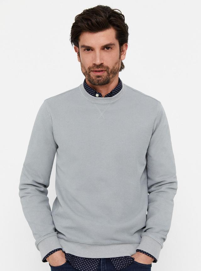 Sweater Estructura Cuello Bassic