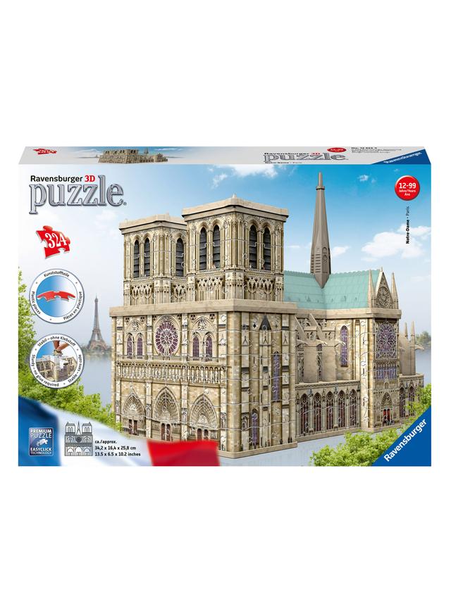 Ravensburger Puzzle 3D Notre Dame Caramba