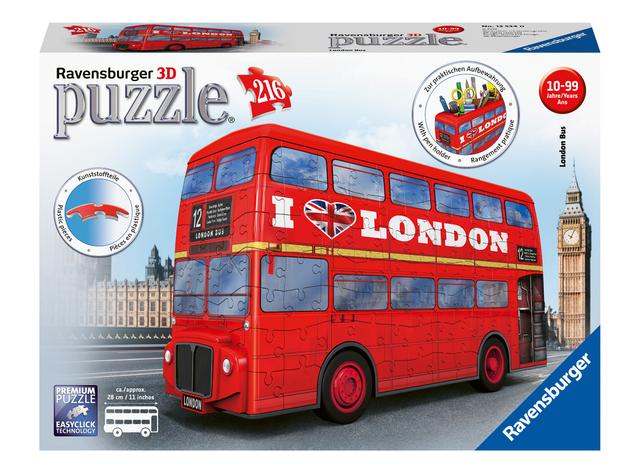 Ravensburger Puzzle 3D Bus Londres Caramba